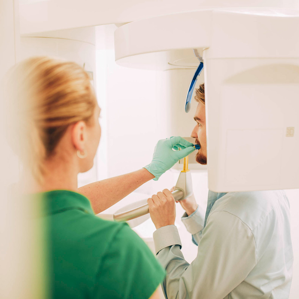 Digitales Röntgen/DVT in Laupheim kommt bei vielen Behandlungen zum Einsatz.