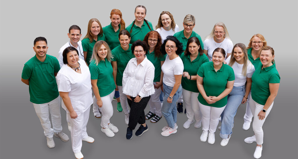 Freundliches Team beim Zahnarzt Laupheim.